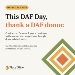 this #DAFDay, thank a DAF donor.